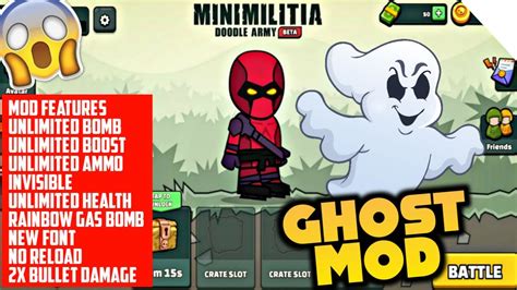 mini militia ghost mod